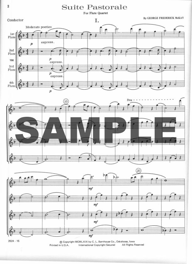 Buy Suite Pastorale Online at 7.5 Flute World Buy Suite Pastorale Online at 7.5 Flute World