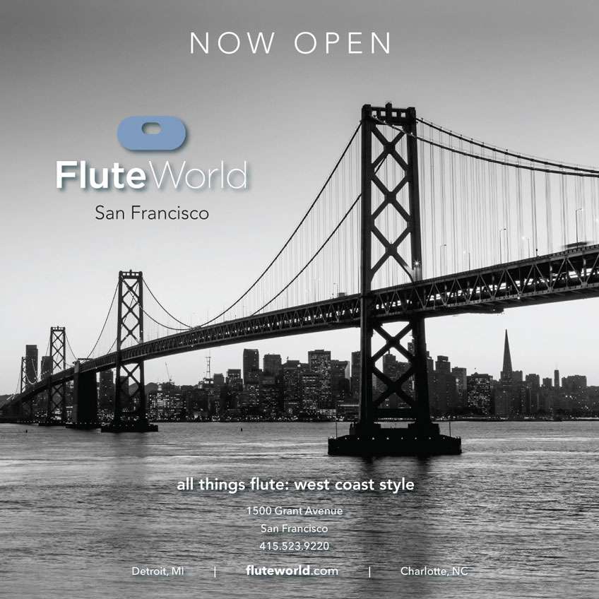 Flute World West Coast Style San Francisco
