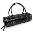 Fluterscoooter black patent leather