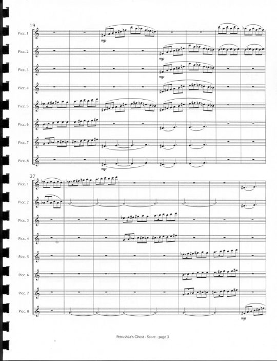 Buy Petrushkas Ghost Online at 22 Flute World