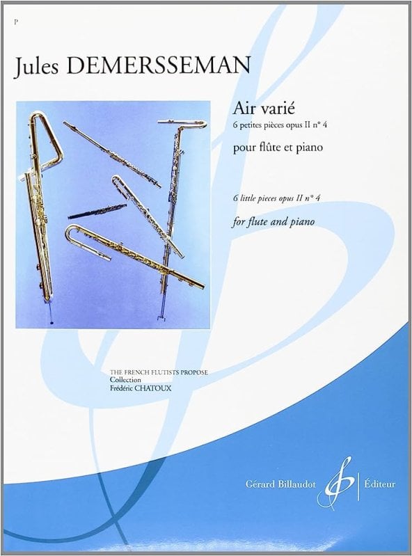 Demersseman Air Varie for flute and piano