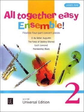 All Together Easy Ensemble! (v.2) (flexible four-part concert pieces)