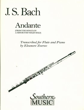 Andante from unaccompanied Violin Sonata #2 in a