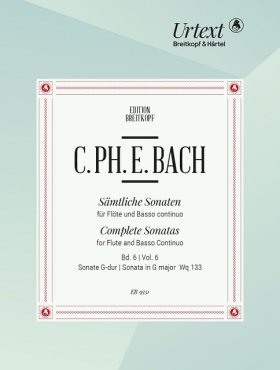 Complete Sonatas (v.6) (G) (Wq133) Hamburger Sonata