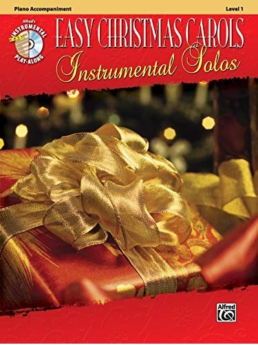 Easy Christmas Carols (Piano Accompaniment Book with CD)