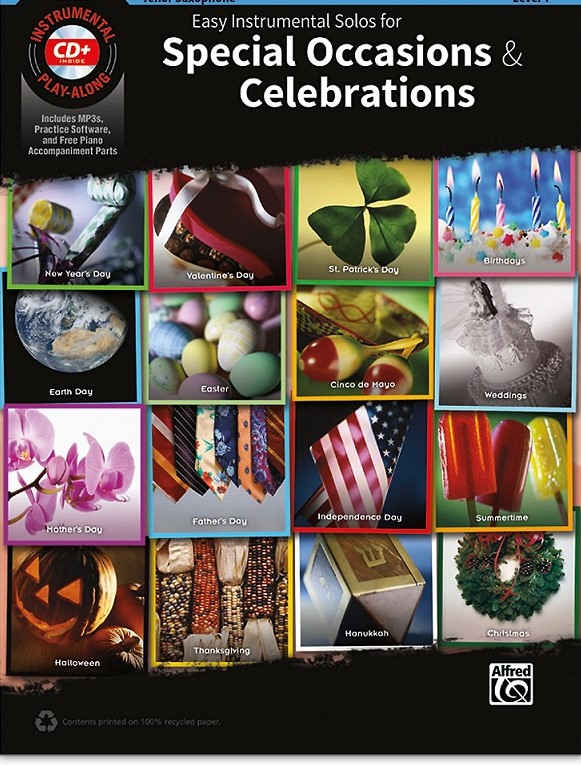 Easy Instrumental Solos for Special Occasions and Celebrations