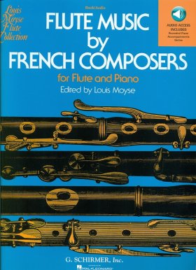 Flute Music by French Composers (with internet audio access) Cover