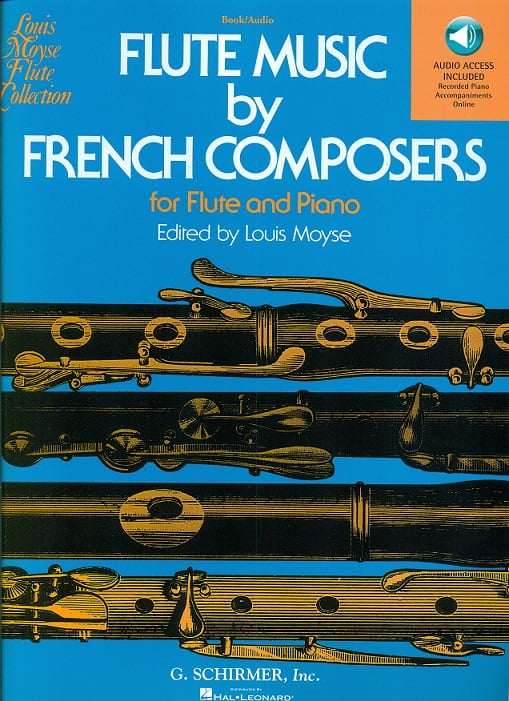 Flute Music by French Composers (with internet audio access) Cover