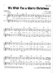 christmas holiday flute duet sheet music sample