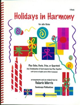 christmas holiday flute duet sheet music sample