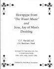 Hornpipe and Jesu Joy of Man's Desiring