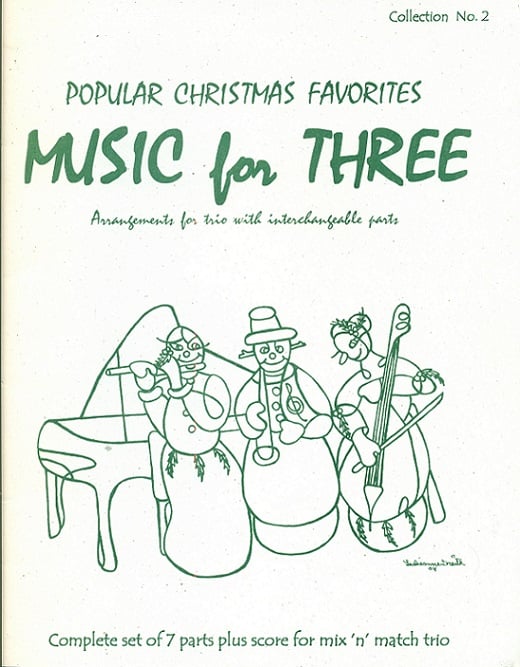 Music for Three:Popular Christmas Favorites - Collection No.2