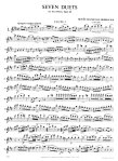 Op28 Seven Duets (Parts Only)