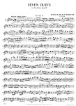 Op28 Seven Duets (Parts Only)