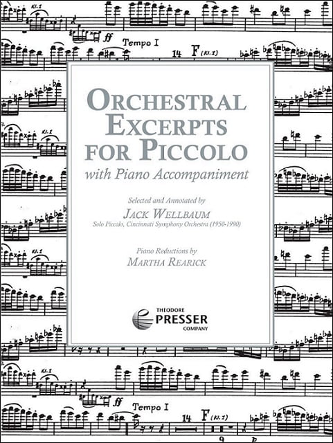 Orchestral Excerpts for Piccolo