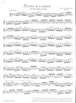 Partita in a (BWV1013)