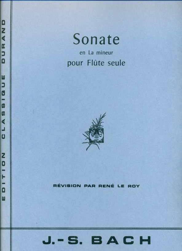 Partita in a (BWV1013) (ed.LeRoy)
