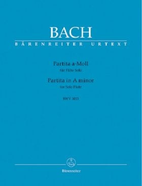Partita in a (BWV1013) URTEXT (ed.Schmitz)