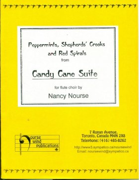 Peppermints, Shepherds' Crooks and Red Spirals from Candy Cane Suite