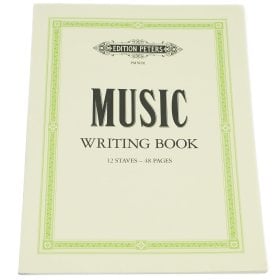 Peters Music Writing Book