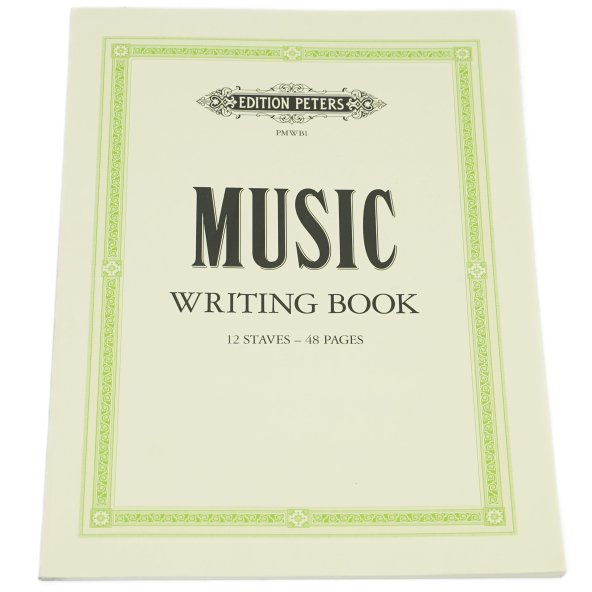 Peters Music Writing Book