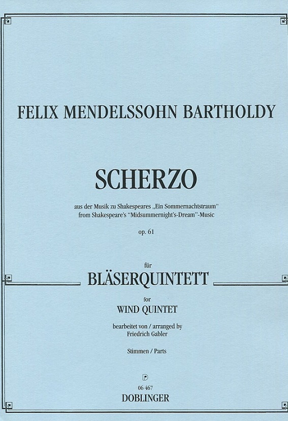 Scherzo from "Midsummer Night's Dream"