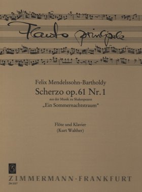 Scherzo from "Midsummer Night's Dream" (ed.Walther)