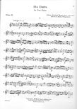 Six Duets Op2 (parts only)