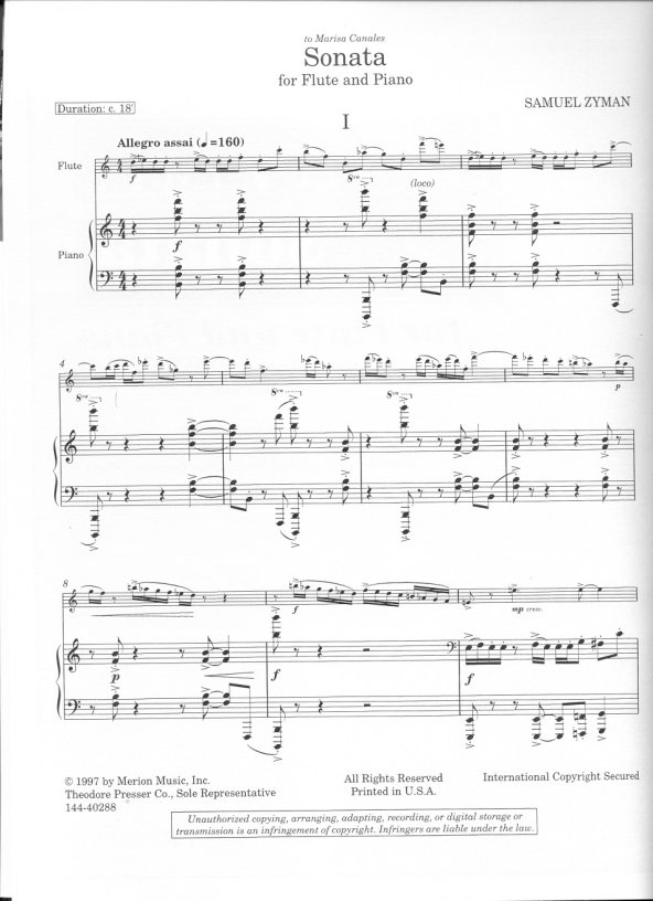 Buy Sonata Online at $34.99 - Flute World