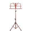 Strukture Colored Folding Music Stand Red