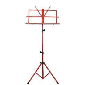 Strukture Colored Folding Music Stand Red