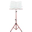 Strukture Colored Folding Music Stand Red