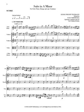 Suite in A Minor (TWV55:a2) - Sample 1