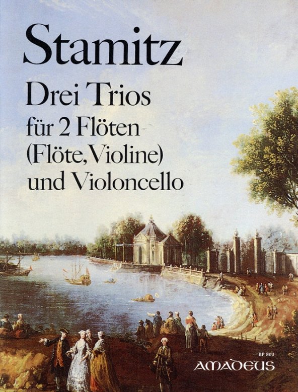 Three Trios for Two Flutes and Cello