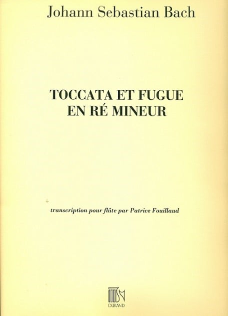 Toccata & Fugue in d minor (ed.Fouillaud)