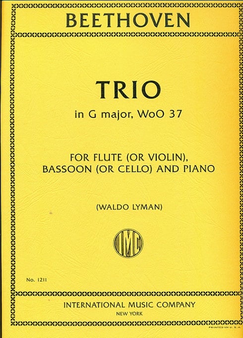 Trio in G WoO37