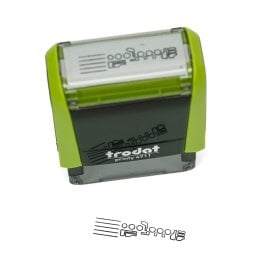 Trodat Musical Staff/Fingering Combination Stamp