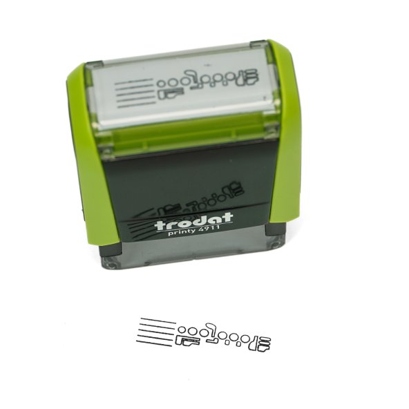 Trodat Musical Staff/Fingering Combination Stamp