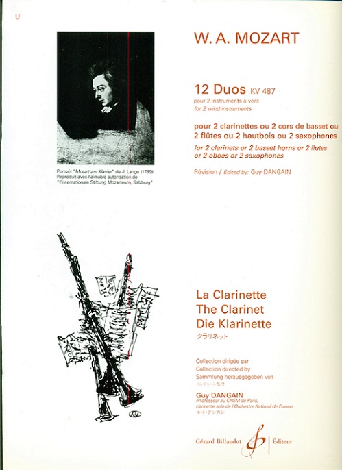 Twelve Duos K487 (score form)