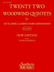 Twenty-two Woodwind Quintets - score and parts