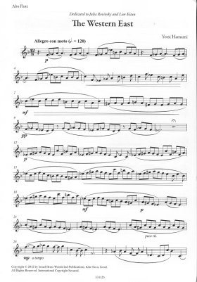 alto flute sheet music