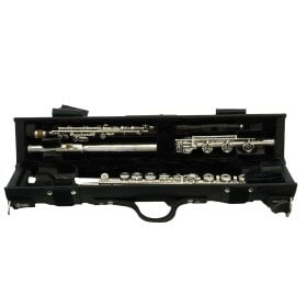 Wiseman Flute/Piccolo Case - Black Leather