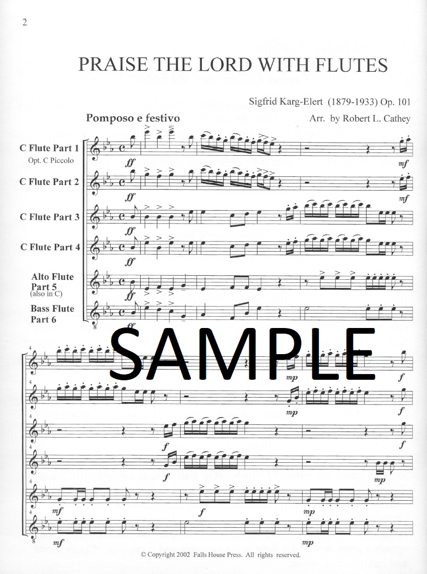Buy Praise the Lord With Flutes Online at 17.1 Flute World