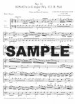 Complete Sonatas (v.6) (G) (Wq133) Hamburger Sonata
