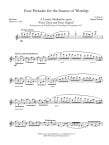 Four Preludes for the Seasons of Worship (Nourse)
