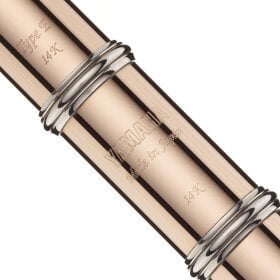 Yamaha 900 Series 14K Gold | handcut 14K rose gold A cut headjoint