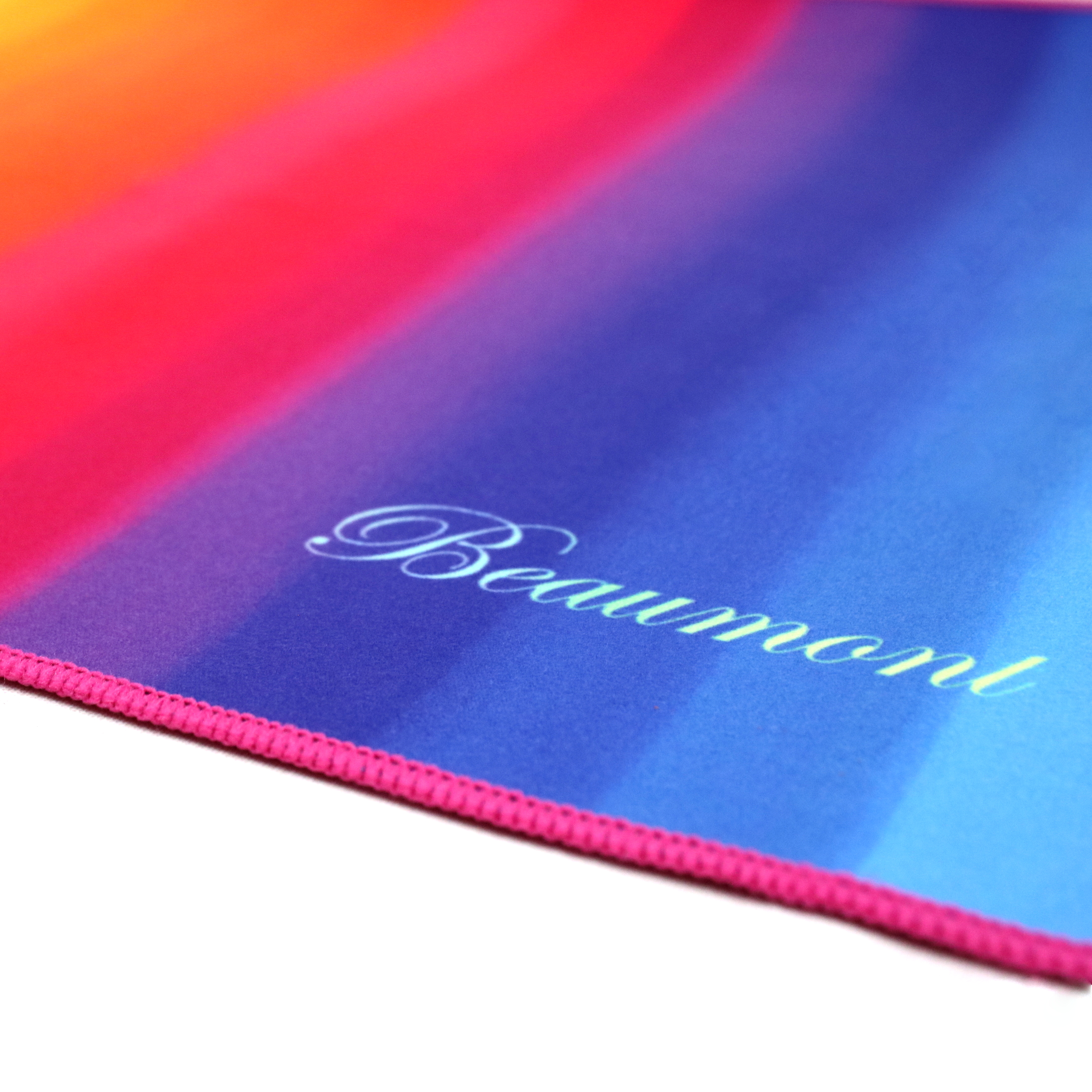 Buy Beaumont Microfibre Flute Cleaning Cloth Hazy Rainbow (40X30