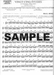 25 Studies after Czerny (25 Etudes d'apres Czerny)