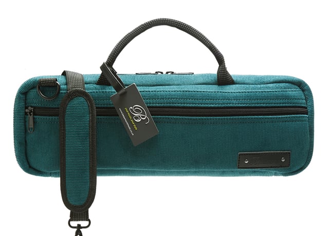 Buy Beaumont C Foot Flute Bag Carry Case Teal Cord Online At 61 5 Flute World