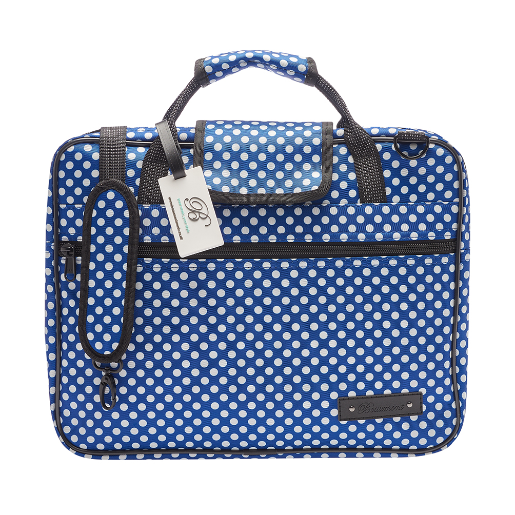 Buy Beaumont Sheet Music Bag Blue Polka Dot Online at 52.95 Flute